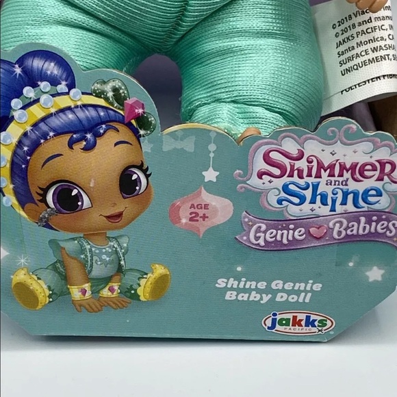 Nickelodeon Shimmer and Shine Genie Babies Doll - Teal  Brand New - Picture 5 of 5